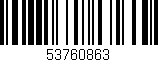 Código de barras (EAN, GTIN, SKU, ISBN): '53760863'