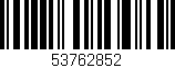 Código de barras (EAN, GTIN, SKU, ISBN): '53762852'