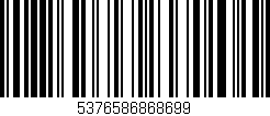Código de barras (EAN, GTIN, SKU, ISBN): '5376586868699'