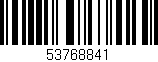 Código de barras (EAN, GTIN, SKU, ISBN): '53768841'