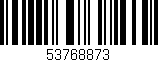 Código de barras (EAN, GTIN, SKU, ISBN): '53768873'