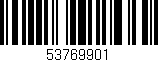 Código de barras (EAN, GTIN, SKU, ISBN): '53769901'