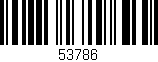 Código de barras (EAN, GTIN, SKU, ISBN): '53786'