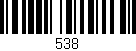 Código de barras (EAN, GTIN, SKU, ISBN): '538'