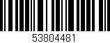 Código de barras (EAN, GTIN, SKU, ISBN): '53804481'