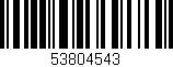 Código de barras (EAN, GTIN, SKU, ISBN): '53804543'