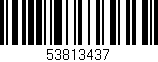 Código de barras (EAN, GTIN, SKU, ISBN): '53813437'