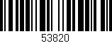 Código de barras (EAN, GTIN, SKU, ISBN): '53820'
