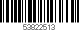 Código de barras (EAN, GTIN, SKU, ISBN): '53822513'
