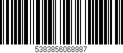 Código de barras (EAN, GTIN, SKU, ISBN): '5383856068987'