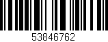 Código de barras (EAN, GTIN, SKU, ISBN): '53846762'