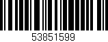 Código de barras (EAN, GTIN, SKU, ISBN): '53851599'