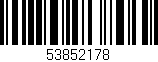 Código de barras (EAN, GTIN, SKU, ISBN): '53852178'