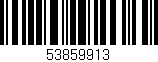 Código de barras (EAN, GTIN, SKU, ISBN): '53859913'