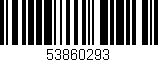 Código de barras (EAN, GTIN, SKU, ISBN): '53860293'