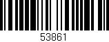 Código de barras (EAN, GTIN, SKU, ISBN): '53861'