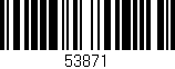 Código de barras (EAN, GTIN, SKU, ISBN): '53871'