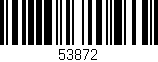 Código de barras (EAN, GTIN, SKU, ISBN): '53872'