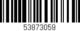 Código de barras (EAN, GTIN, SKU, ISBN): '53873059'