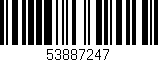 Código de barras (EAN, GTIN, SKU, ISBN): '53887247'