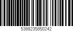 Código de barras (EAN, GTIN, SKU, ISBN): '5389235850242'
