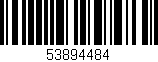 Código de barras (EAN, GTIN, SKU, ISBN): '53894484'