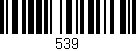 Código de barras (EAN, GTIN, SKU, ISBN): '539'