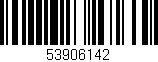 Código de barras (EAN, GTIN, SKU, ISBN): '53906142'