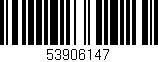 Código de barras (EAN, GTIN, SKU, ISBN): '53906147'
