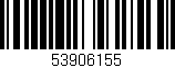 Código de barras (EAN, GTIN, SKU, ISBN): '53906155'