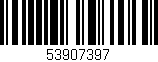 Código de barras (EAN, GTIN, SKU, ISBN): '53907397'