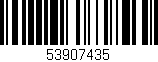 Código de barras (EAN, GTIN, SKU, ISBN): '53907435'