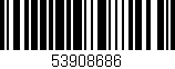 Código de barras (EAN, GTIN, SKU, ISBN): '53908686'