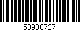 Código de barras (EAN, GTIN, SKU, ISBN): '53908727'