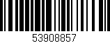 Código de barras (EAN, GTIN, SKU, ISBN): '53908857'