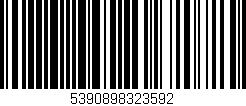 Código de barras (EAN, GTIN, SKU, ISBN): '5390898323592'