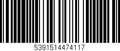 Código de barras (EAN, GTIN, SKU, ISBN): '5391514474117'