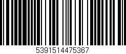 Código de barras (EAN, GTIN, SKU, ISBN): '5391514475367'
