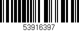 Código de barras (EAN, GTIN, SKU, ISBN): '53916397'
