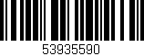 Código de barras (EAN, GTIN, SKU, ISBN): '53935590'