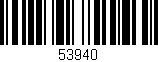 Código de barras (EAN, GTIN, SKU, ISBN): '53940'