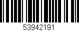 Código de barras (EAN, GTIN, SKU, ISBN): '53942191'