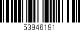 Código de barras (EAN, GTIN, SKU, ISBN): '53946191'