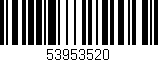 Código de barras (EAN, GTIN, SKU, ISBN): '53953520'