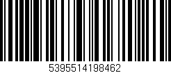 Código de barras (EAN, GTIN, SKU, ISBN): '5395514198462'