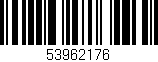 Código de barras (EAN, GTIN, SKU, ISBN): '53962176'