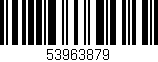 Código de barras (EAN, GTIN, SKU, ISBN): '53963879'