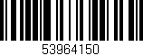 Código de barras (EAN, GTIN, SKU, ISBN): '53964150'
