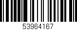 Código de barras (EAN, GTIN, SKU, ISBN): '53964167'