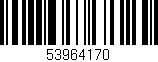 Código de barras (EAN, GTIN, SKU, ISBN): '53964170'
